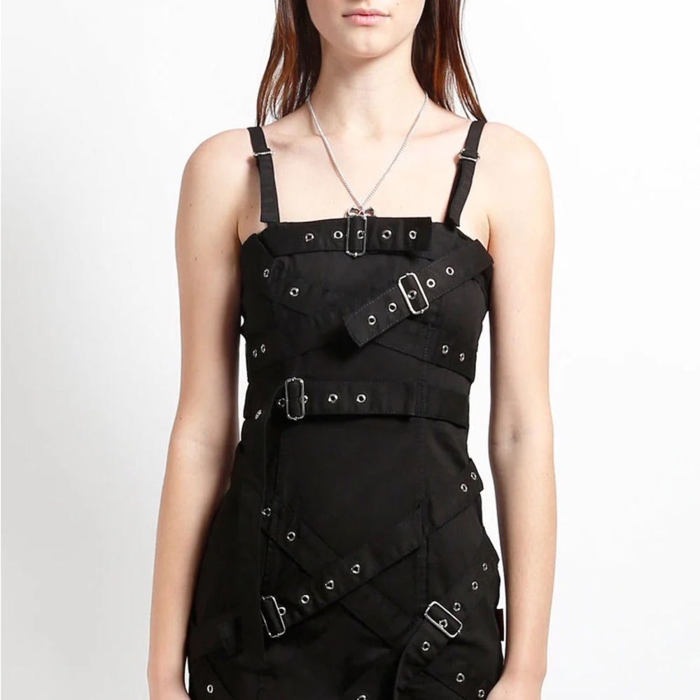 Tripp NYC Belted Bondage Dress Size Small NWOT